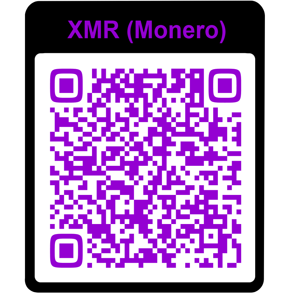 XMR QR Code